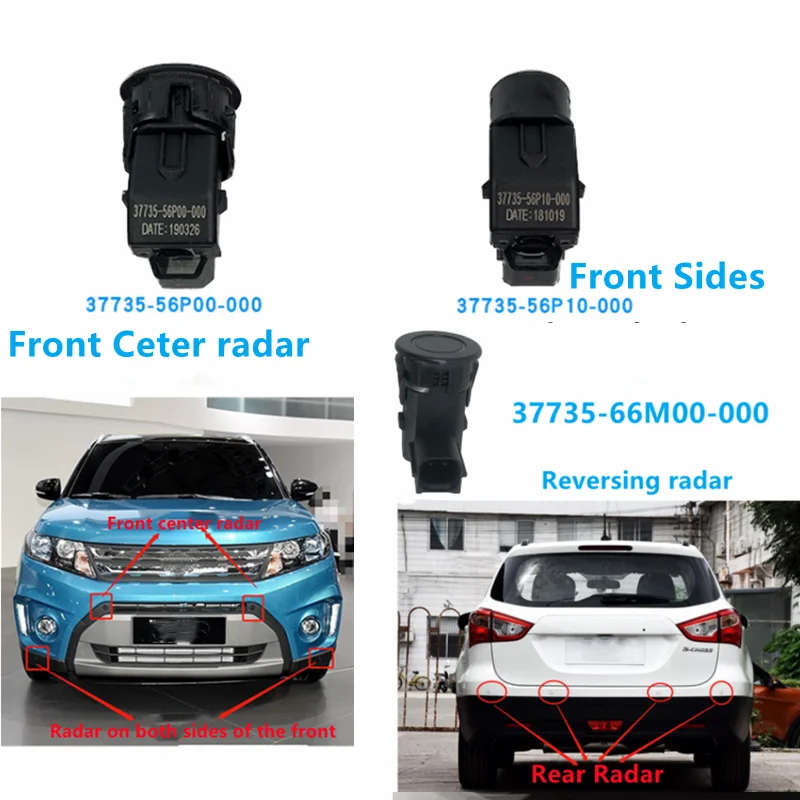 OEM PDC Reverse Radar Parking Assist Sensor Radar For Suzuki SX4 Cross S-Cross 2014-2020