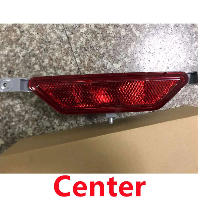 For Renault Koleos Latitude 2017-2021 Rear Bumper Reflector Brake Light Center Fog Lamps