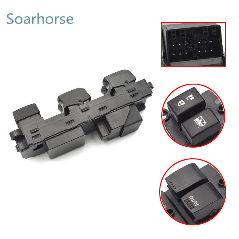 Electric power Window Switch regulator glass Lifter Switch Button For Suzuki Vitara S-Cross