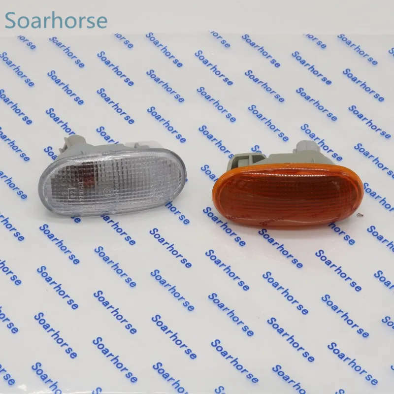 Car Front Side Turn Signal Light Fender Marker Indicator Lamp For Mitsubishi Pajero Montero MK2 COLT
