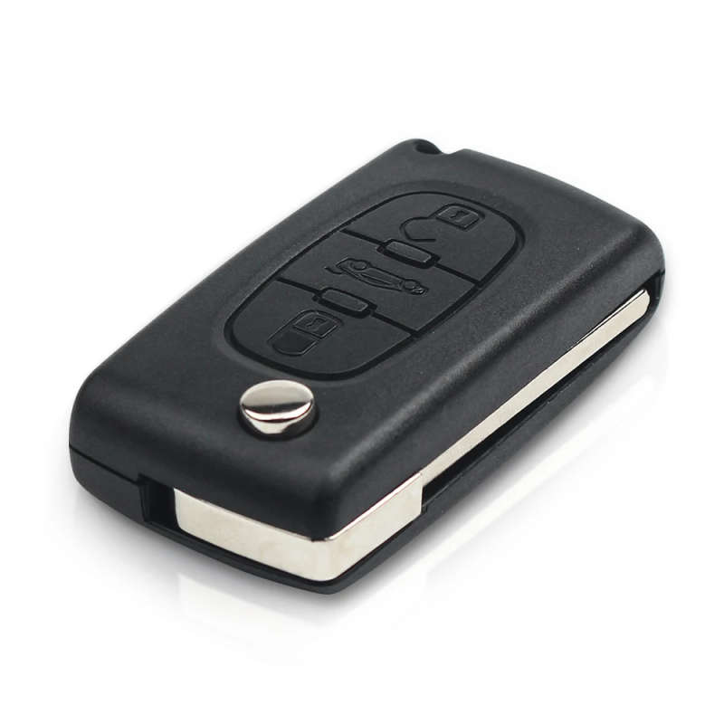 Remote Key For Peugeot 207 208 307 308 407 408 433Mhz ID46 PCF7941 Circuit HU83/VA2 Flip Car Key