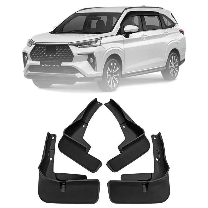 Car Mudflaps for Toyota Veloz 2021-2022 Mudguard Fender Mud Flap Guard Splash Mudguards