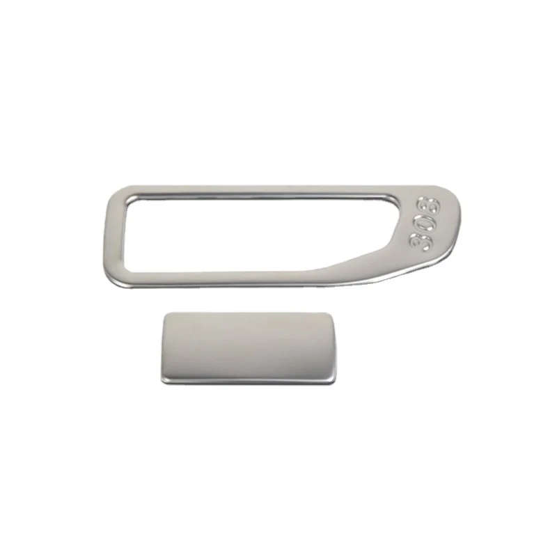 For Peugeot 308 2016 2017 Instrument Toolbox Glove Box Storage Box Handle Cover Decorative Trim