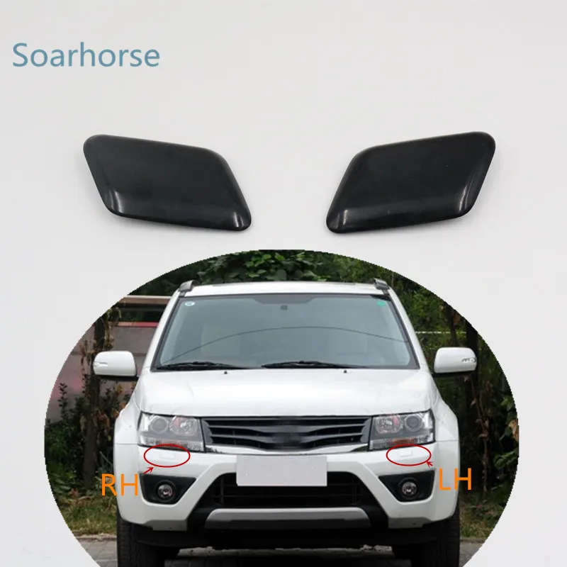 For Suzuki Grand Vitara 2012 + headlight washer spray nozzle cover headlamp washer Jet cap