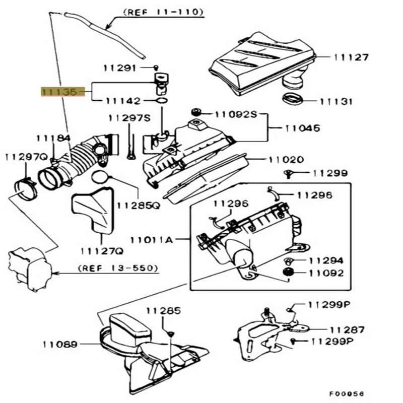 For Mitsubishi Lancer Evo Endeavor Galant Outlander ASX Pajero MAF Mass Air Flow Meter Sensor
