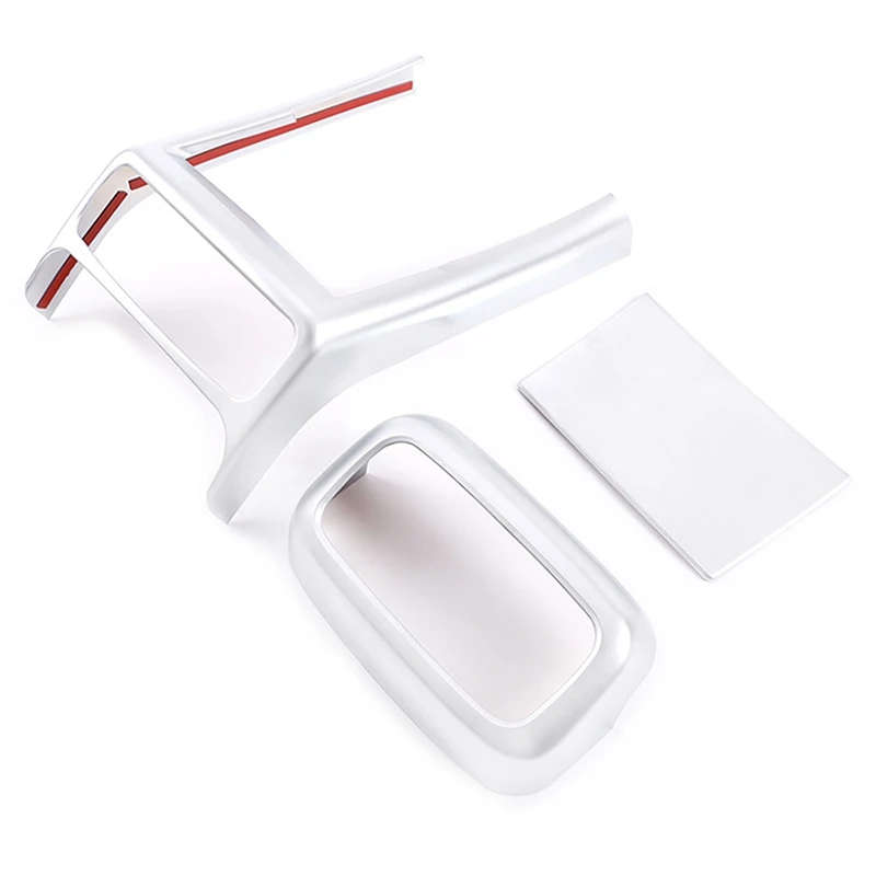 Car Interior Chrome Car Rear Seat Kick Cover Trim For Mercedes-Benz GLE 2020