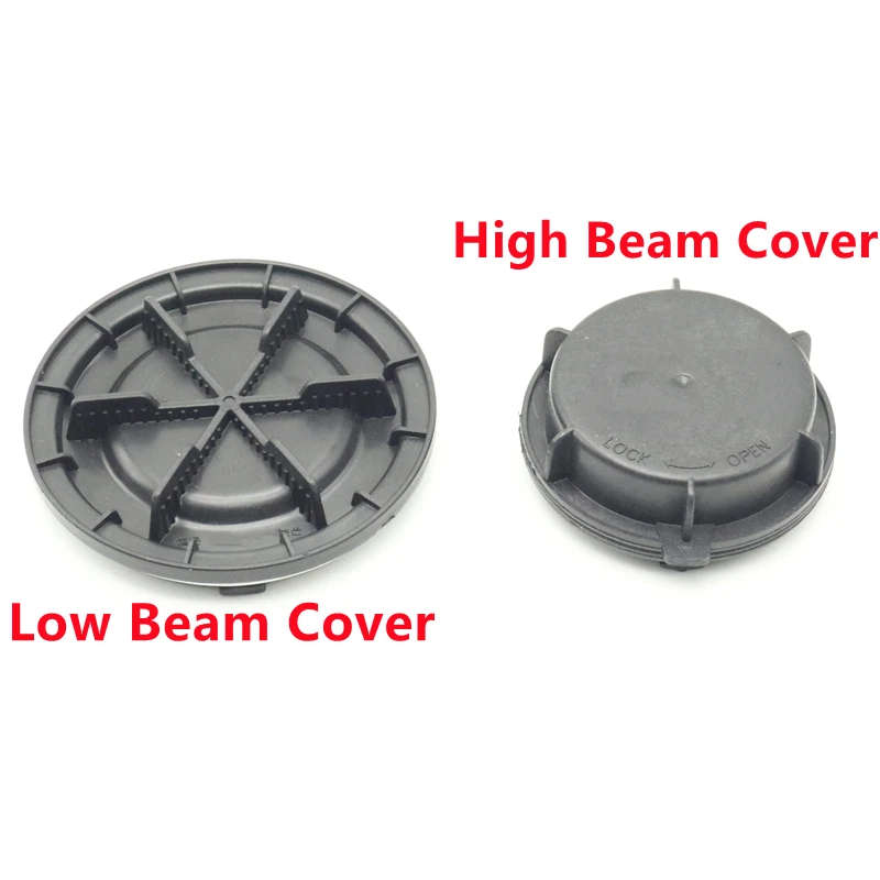 Car Headlight High / Low Beam Light Lamp Bulb Cover Dust Cap For Mitsubishi Outlander 3 2016-2020