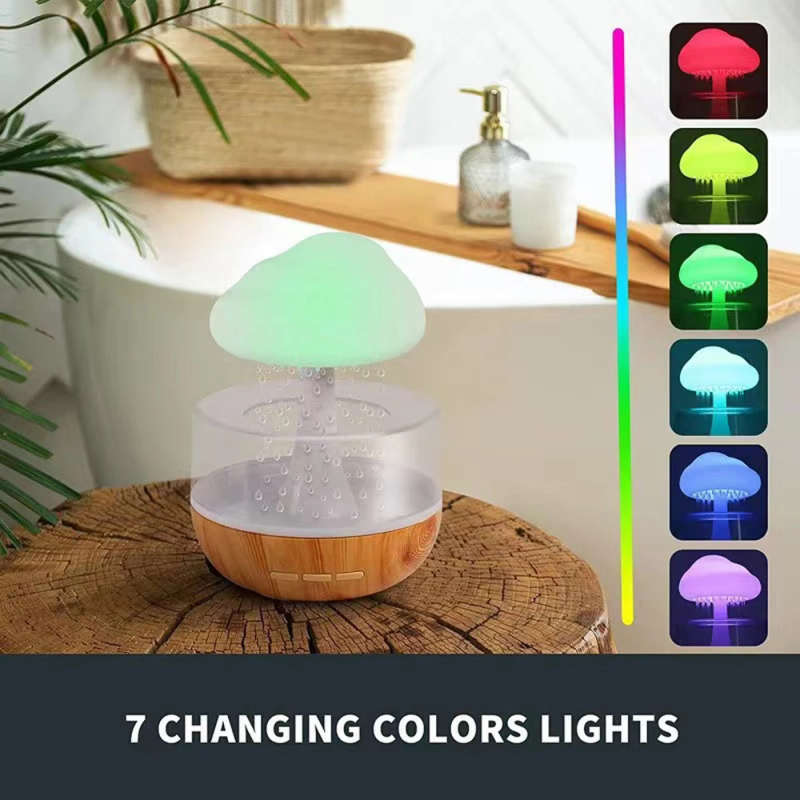 Rain Cloud Night Light Humidifier