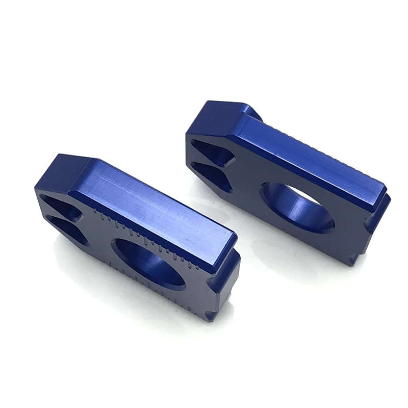 Motorcycle CNC Rear Chain Adjuster Axle Block For SUZUKI DRZ400SM DRZ 400SM DRZ 400 SM 2004-15