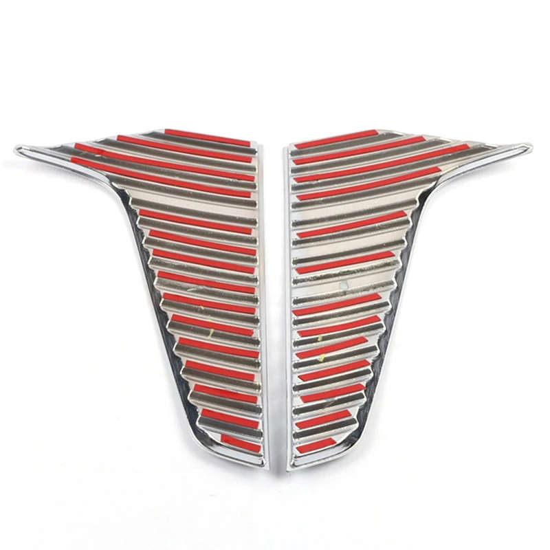 Front Bumper Fog Light Lamp Frame Decoration Cover Trim For Cadillac XT6 2020 2021
