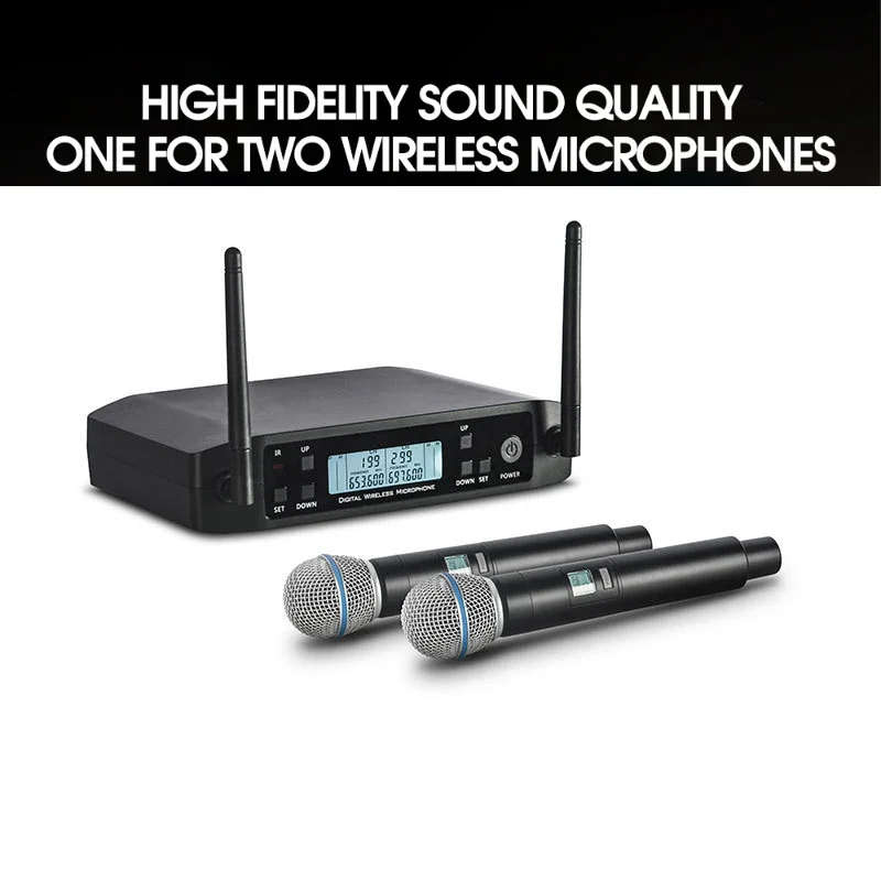 SHURE GLXD4 Beta 58a Wireless Microphone UHF Dynamic Professional Broadcast Handheld Singing Party