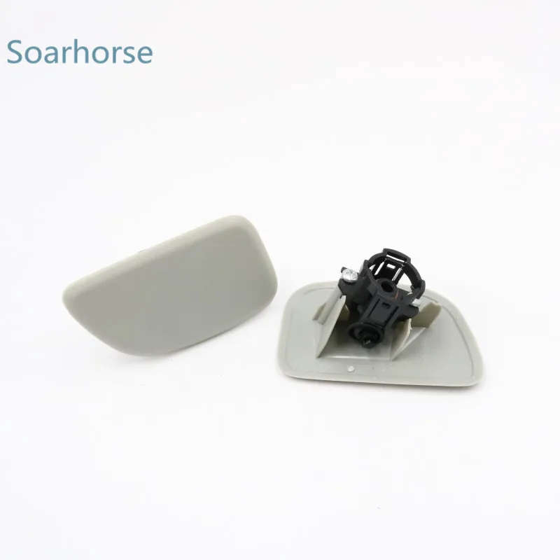 For Subaru Forester Car Headlight Washer Spray Nozzle Assy Headlamp Water Jet Nozzle with Cover Cap
