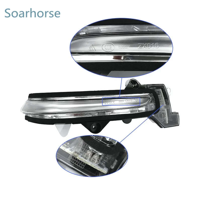 For Suzuki Vitara 2016+ For S-Cross 14-15 Side Rearview Mirror LED Turn Signal light Repeater Lamp