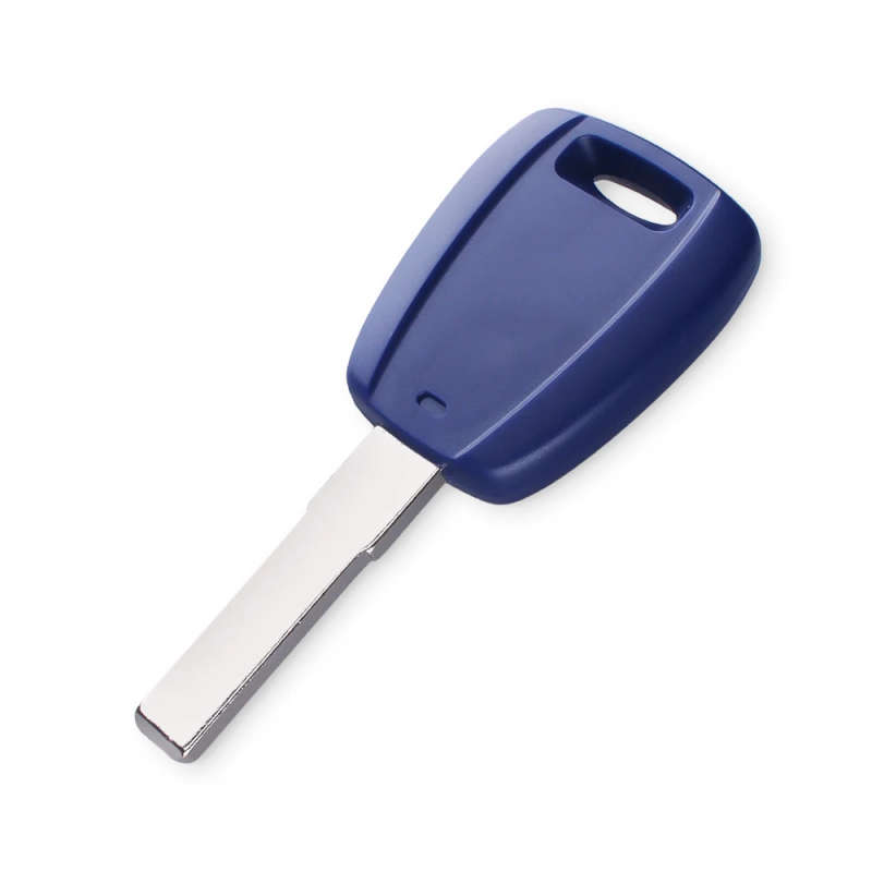 Key Case Blank Shell Fit For Fiat 500 Ducato Transponder Uncut Blade ID48/T5 Chip