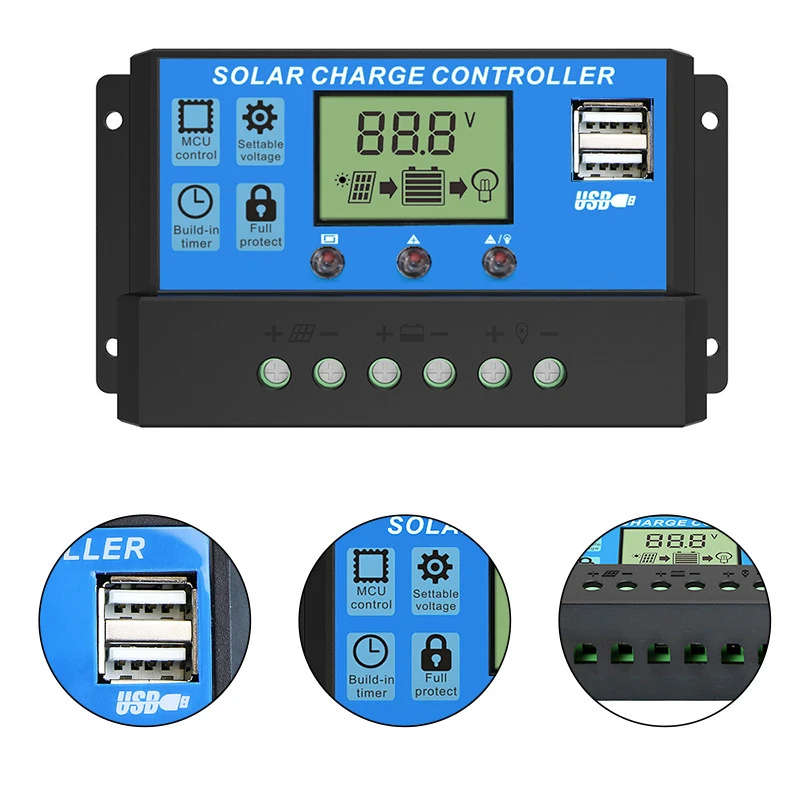 50A Solar Charge Controller