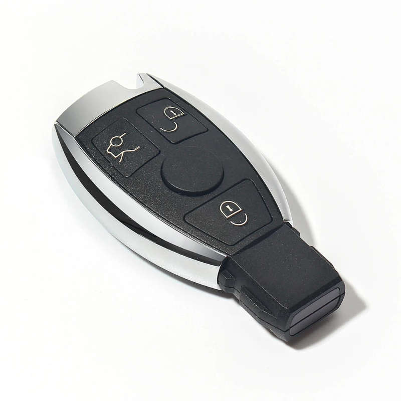 Smart Remote Key Shell Fob For Mercedes Benz Year 2000+ NEC and BGA Style 3 Buttons Key Case