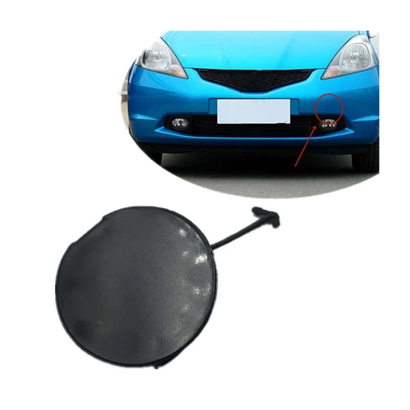 Car Front Bumper Tow Hook Cover Cap Towing Hook Cover for Honda FIT GE6 GE8 2009 2010 2011