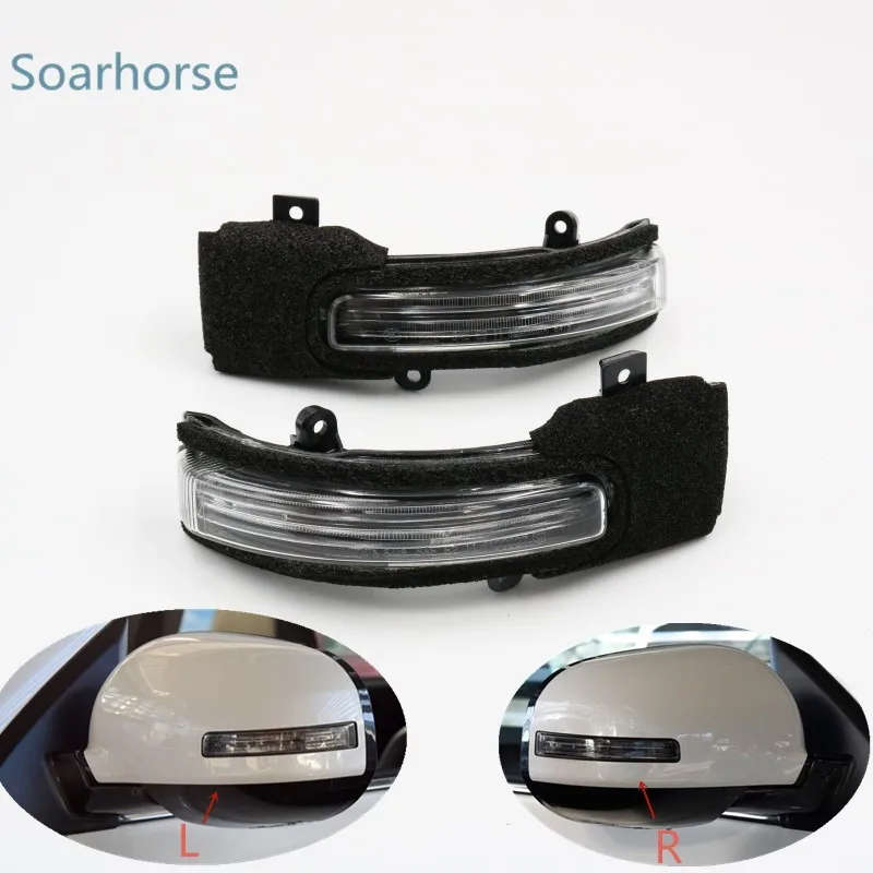 Car Side Rearview Mirror Light LED Turn Signal indicator Lamp For Mitsubishi Outlander 13-18 Lancer