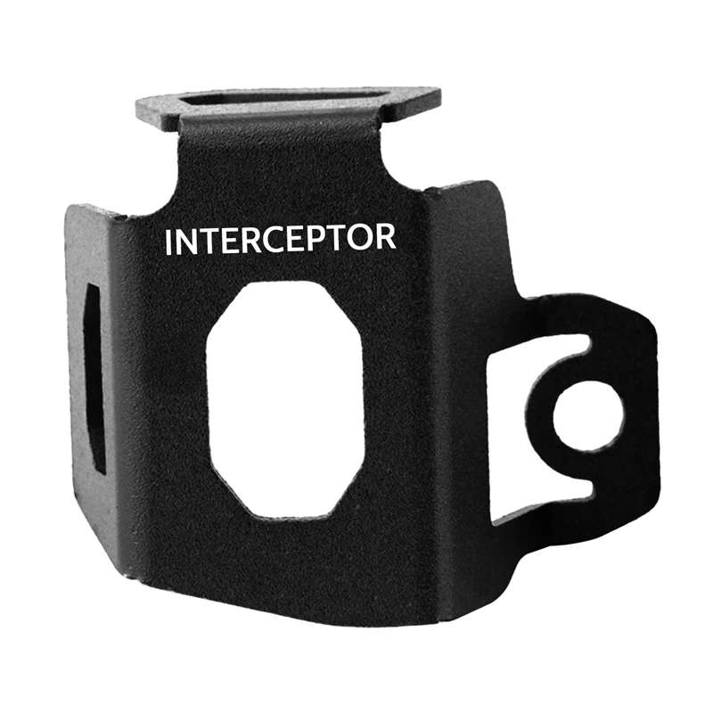 Motorcycle Rear Brake Fluid Reservoir Guard Cap Protector Cover For Royal Enfield Interceptor