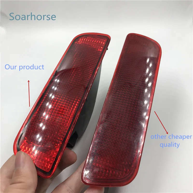 Car Rear Bumper Fog Lamp Reverse Brake Reflector Light For Nissan Qashqai 2007-15