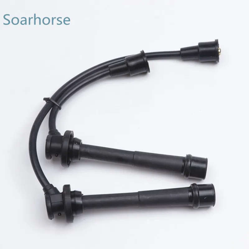 2 Pcs Ignition Coil Cable Spark Plug Damping Wire Set For Suzuki Swift 1.5 SX4 1.6 1.8