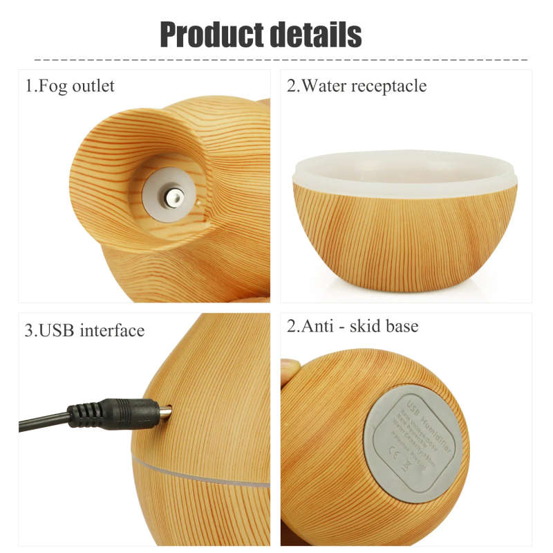 200ml USB air humidifier
