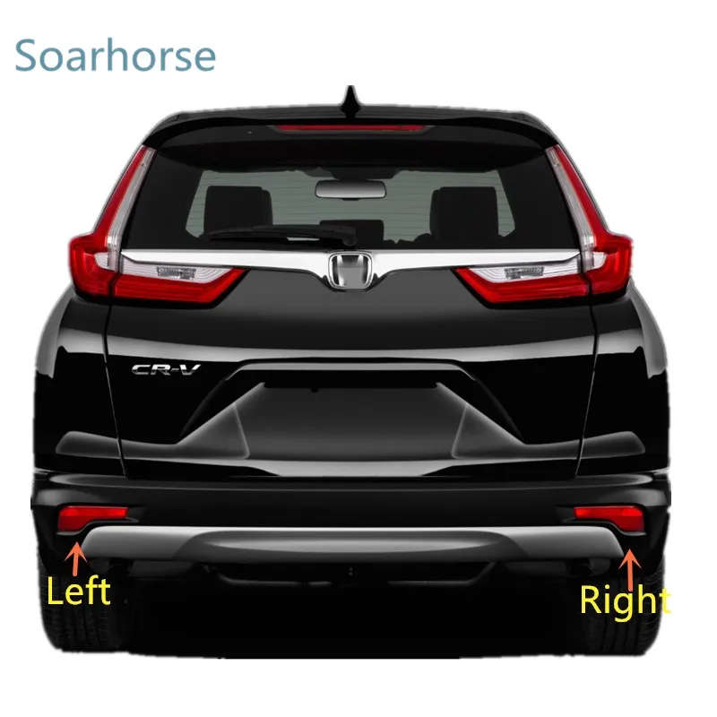 Car Rear Bumper Reflector Fog Light Tail Brake lamp For HONDA CRV RW RT 2017 2018 2019
