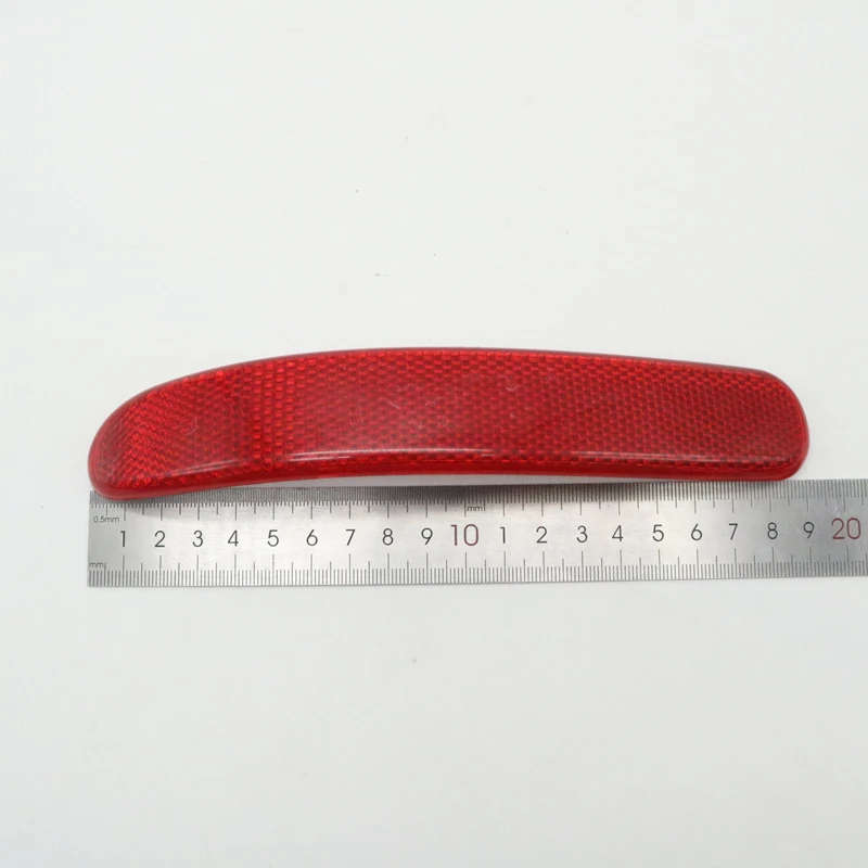 For BMW Mini Cooper Clubman R55 08-14 Rear bumper Reflector Lamp Tail warning light Red Lens