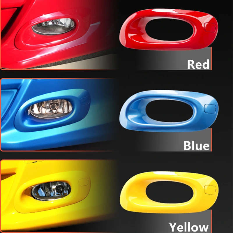 For Honda FIT JAZZ GE6 GE8 2012-14 Front Bumper Fog Light Lamp Bezel Cover Frame Fog light Trim Cap