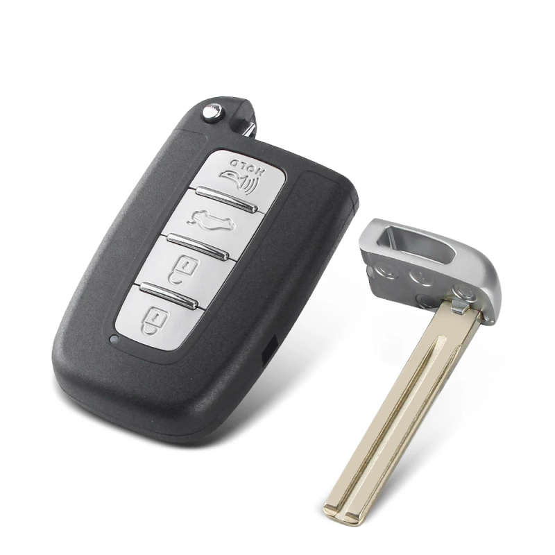Smart Car Remote Key Case Shell For Hyundai IX35 Sonata 8 Elantra Azera Equus Genesis/Kia K2 K5