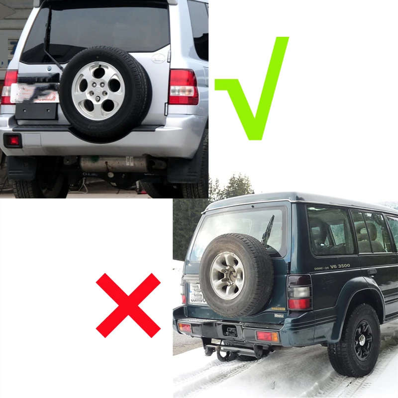 Rear Bumper Tail Cap Tow Eye Hook Cover For Mitsubishi Pajero Mini Pinin/Shogun Pinin/Montero iO
