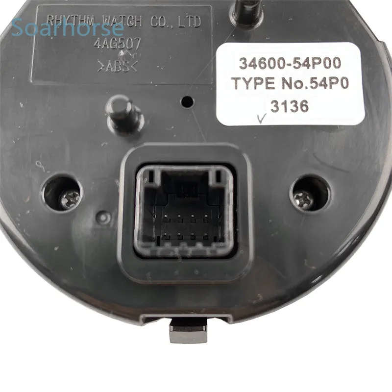 For Suzuki New Vitara 2015-2021 Dashboard Electronic Clock Assy and Decorative ring 34600-54P00