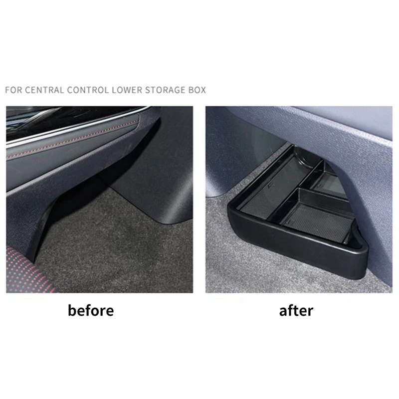 Center Console Storage Box For ID.4 ID4 ID 4 Crozz Storage Box Console Central Organizer Tray