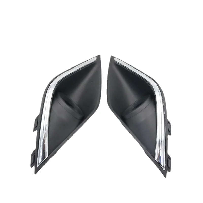 Car Chrome Front Bumper Fog Light bezel Fog Lamp cover Frame For Mitsubishi Outlander 2016 2017 2018