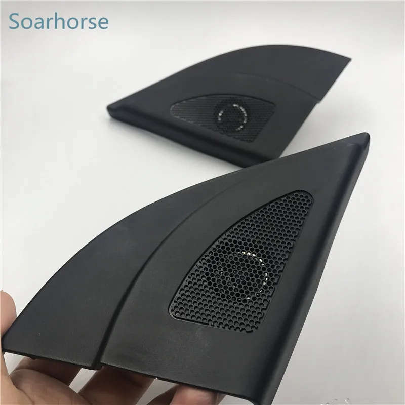 For Hyundai Solaris 2011-2016 Black Triangle Tweeter Speakers Treble Horn Tweeter Audio and Wire