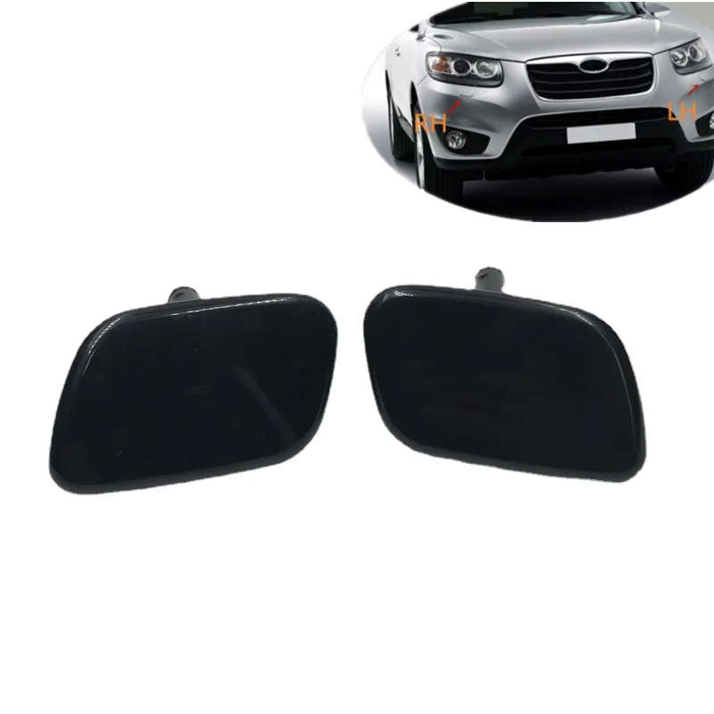 Car Headlamp Headlight Washer Spray Nozzle with Cover Cap For Hyundai SantaFe Santa Fe MKII 09-12