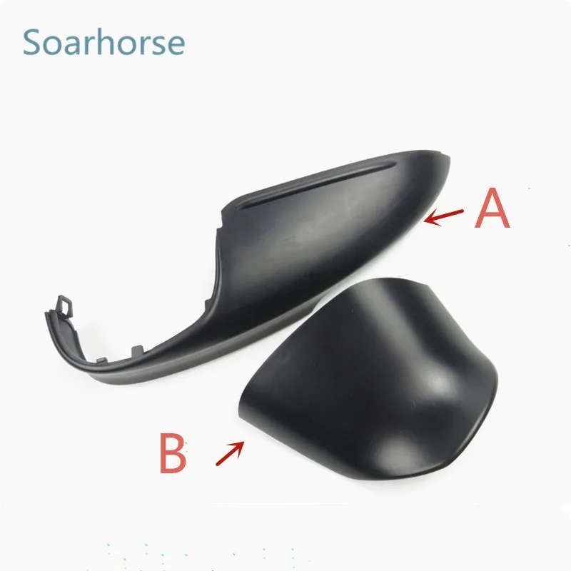 Side Rearview Mirror Cover Wing Mirror Lower Cap Shell For Mazda 3 Axela 2017 2018 2019