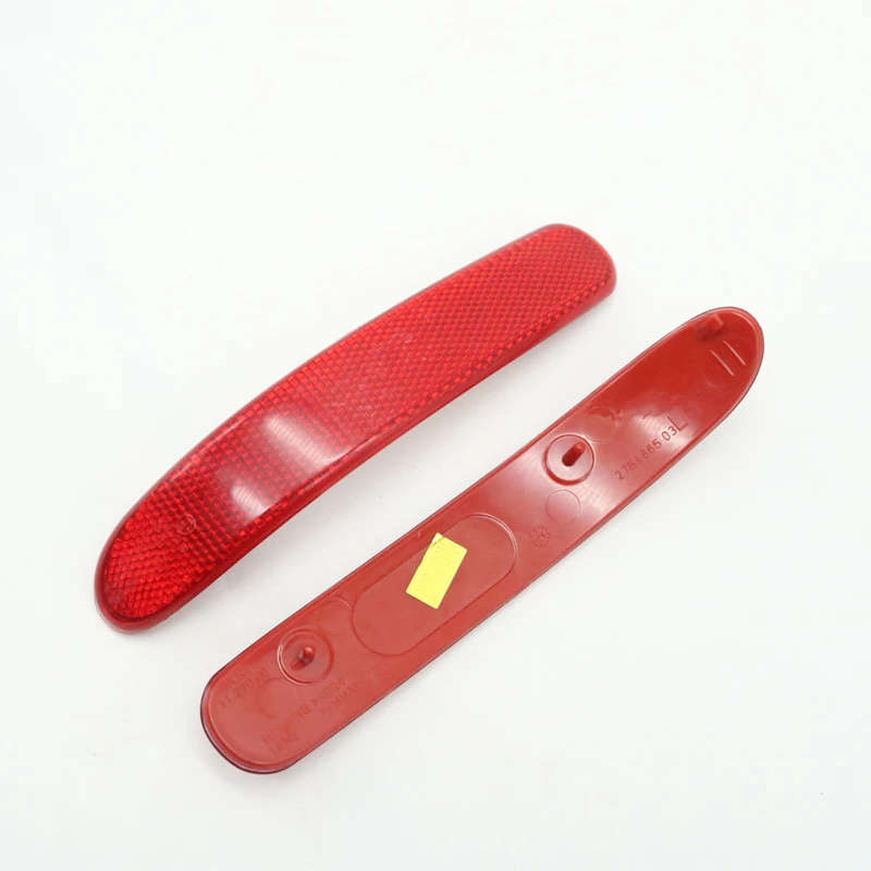 For BMW Mini Cooper Clubman R55 08-14 Rear bumper Reflector Lamp Tail warning light Red Lens