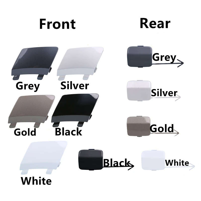 Painted Front/Rear Bumper Tow Eye Cap Hook Cover For VW Volkswagen Passat CC 2009-2012