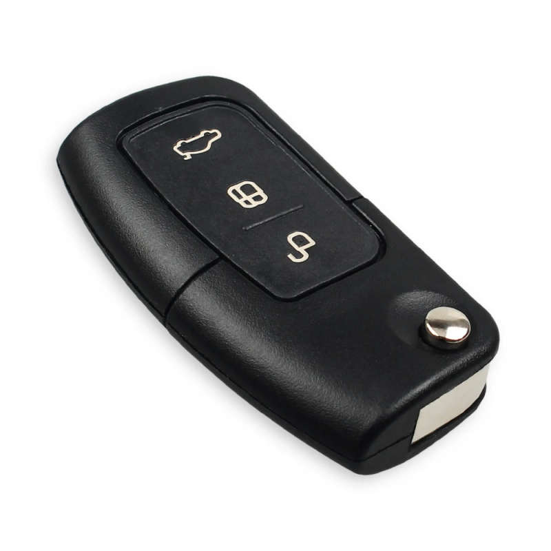 433MHz 4D63/4D60 Chip Flip Remote Control Car Key For Ford Focus 3 2 Mondeo Fiesta Key Fob Case