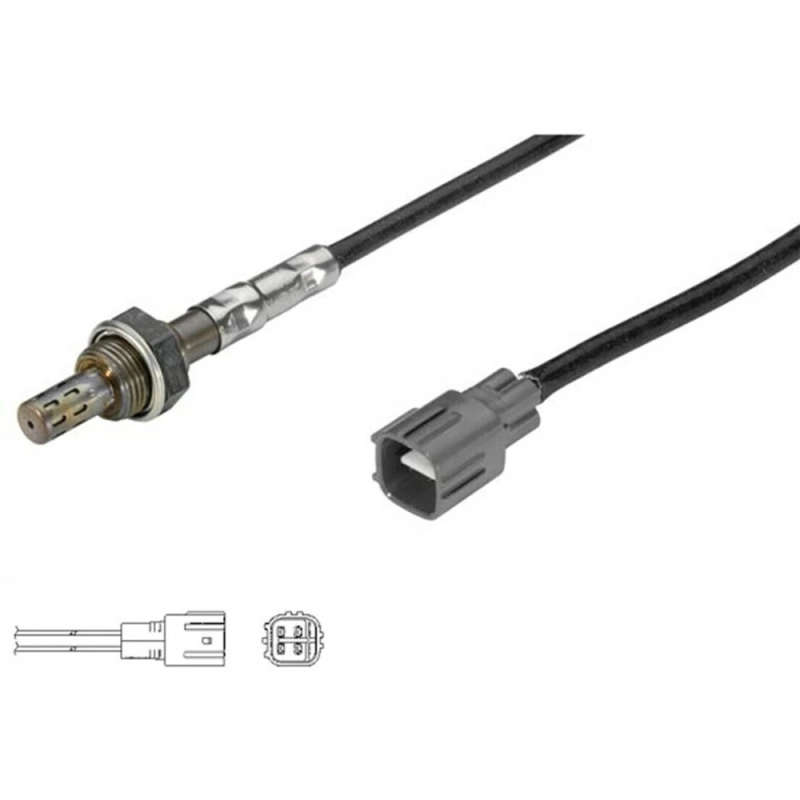 Lambda Oxygen Sensor Rear Fits Citroen C1 Peugeot 107 Toyota Aygo 1.0