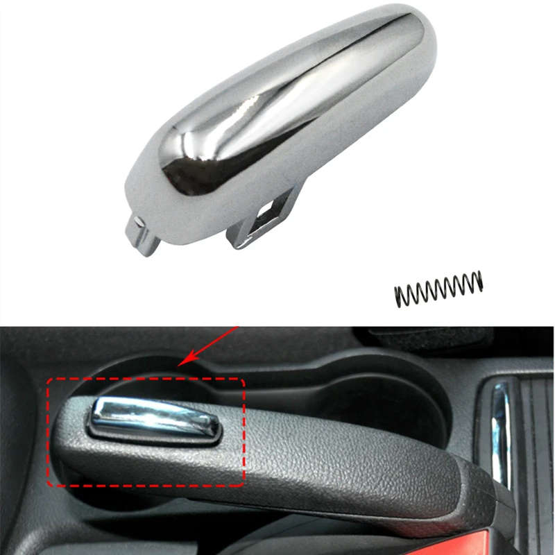 Alloy Handbrake Button Switch With Spring Lever Repair Kit Replacement For Buick Encore 2013-2017