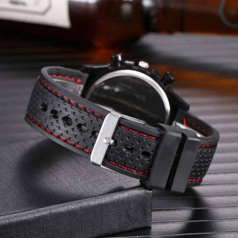 Sport Mens Wrist Watch - RED