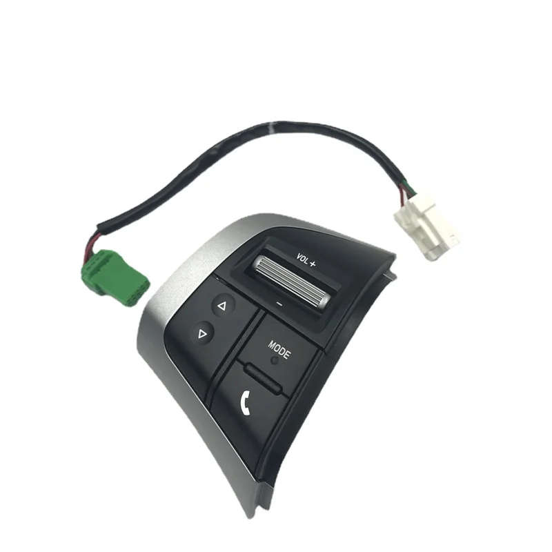 For Isuzu D-MAX Dmax Multifunction Steering Wheel Audio Music Control Switch button with cables