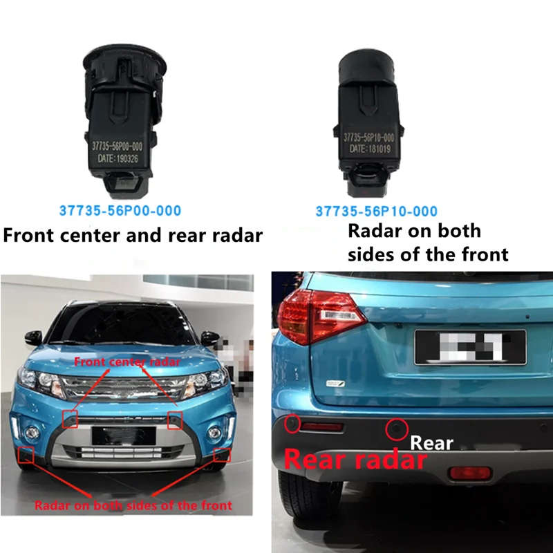 OEM 37735-56P00 37735-56P10 PDC Park Distance Sensor Radar Detector For Suzuki Vitara 2015-2020