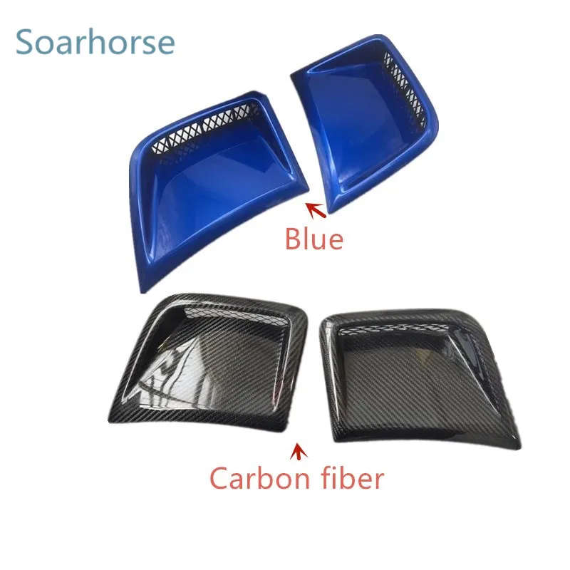 For Subaru Front Bumper Side Air Flow Vent Side Vents Decorative cover plate Garnish hood shell