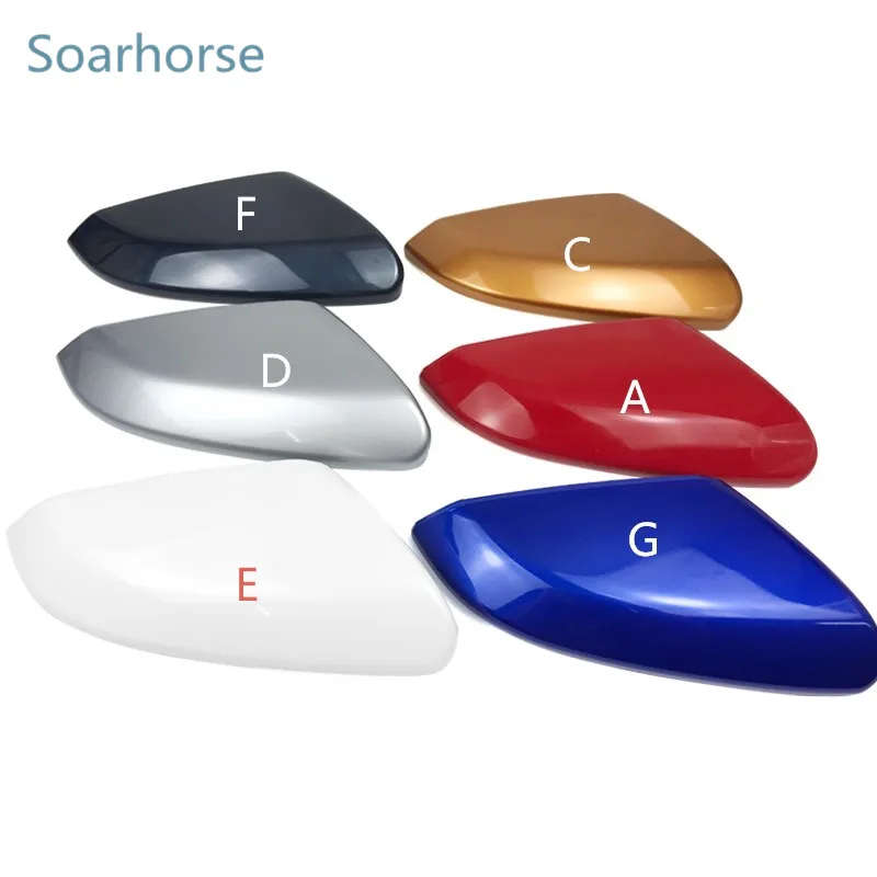 Car Outer Rearview Mirror Cover Side door Mirror Housing Cap Fits For Honda Civic 2016-19