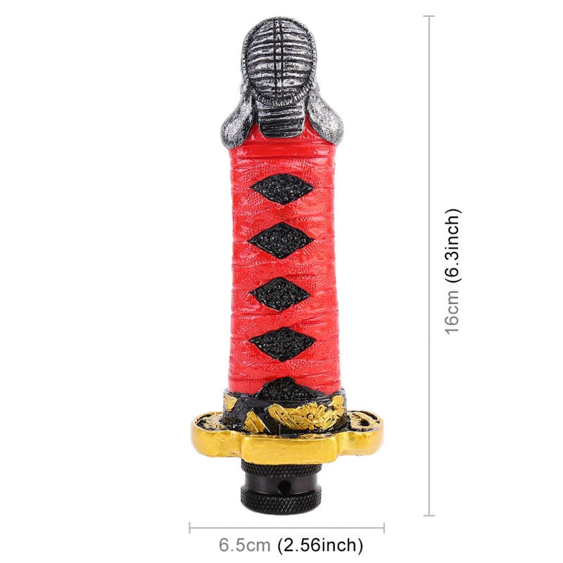 Universal Car Mask Leader Shape Metal Gear Shift Knob