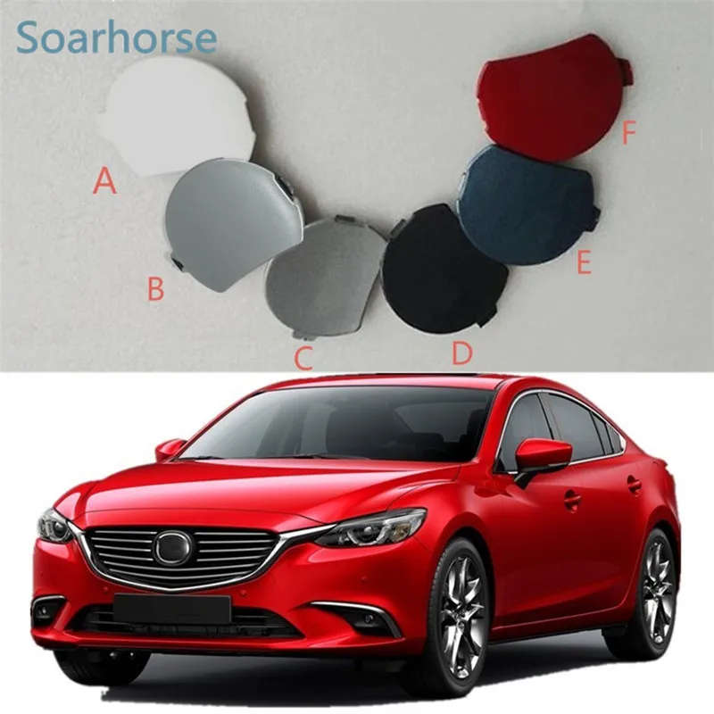 For Mazda 6 ATENZA 2017-2018 Front Bumper trailer hook cover Tow Hook Cover Cap