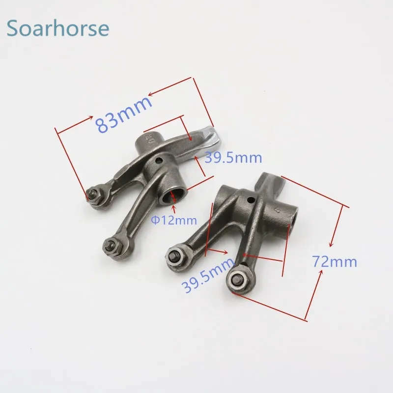 One Pair Car Camshaft Swing Rocker Arm For Suzuki GN250 GN 250 1985-2001 TU250 1997-2001